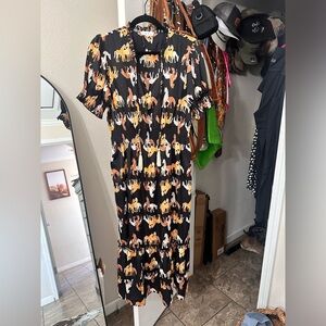 Women’s midi western dress